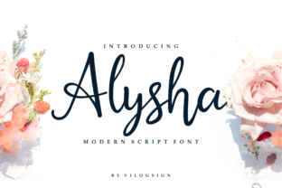 Alysha: A Handwritten Typeface for Digital Branding