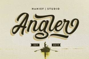 Angler: The Script Handwritten Font That Makes Every Brand Feel Personal