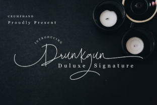Drunkgun Script: The Upscale Signature Font for Digital Design