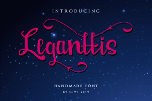 Give Your Brand a Personal Touch with the Leganttis Script Font