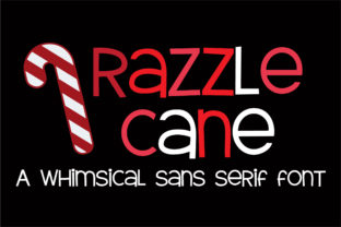 Razzle Cane: A Whimsical Sans Serif for Editorial Design