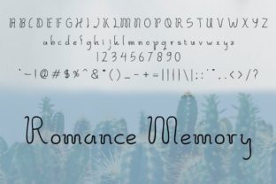 Romance Memory: A Script Font That Brings Warmth to Branding