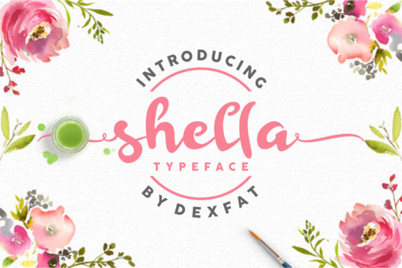 Shella Script: A Handwritten Font for Small Business Branding