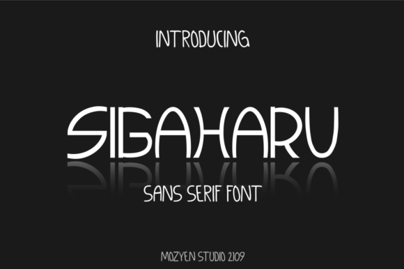 Sigaharu Font: A Distinct Sans Serif for Modern Web Design