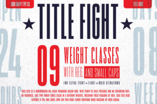 Title Fight: A Sans Serif Font Built for Editorial Presence